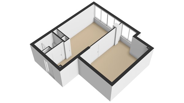 Floorplan - Bos en Lommerplantsoen 93G, 1055 AA Amsterdam